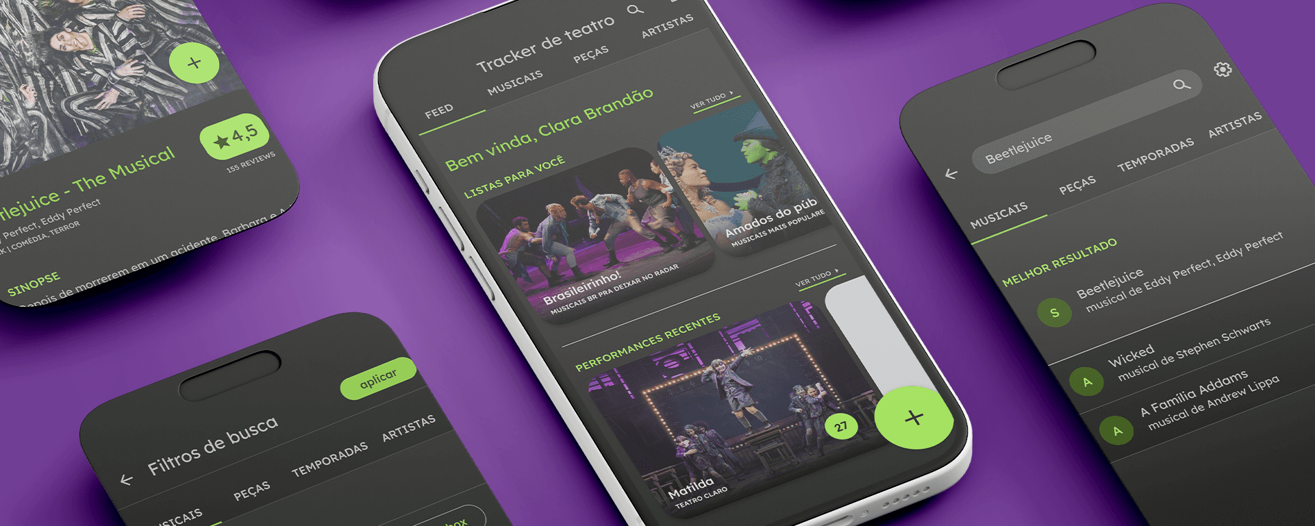 Theatre Tracker case study preview