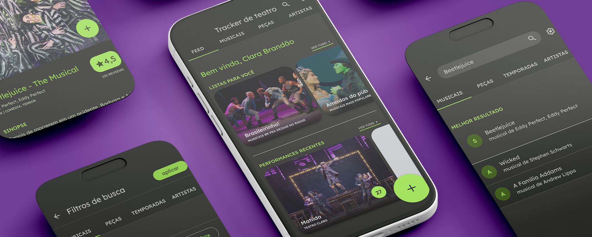 Theatre Tracker case study preview